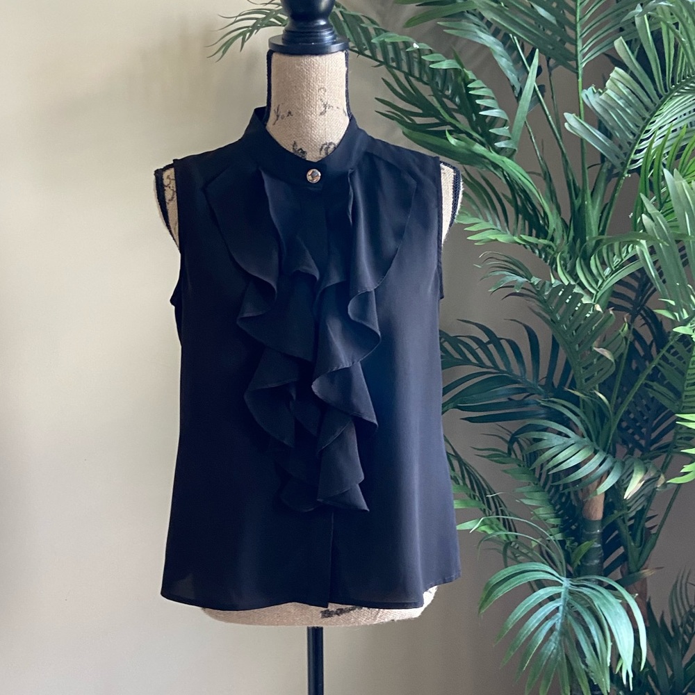 Calvin Klein Black Sleeveless Top